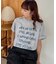 【WEB限定】【UNISEX】手書きメッセージロゴTEE