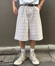 【GEVACO/ゲバコ】リネンイージーハーフパンツ