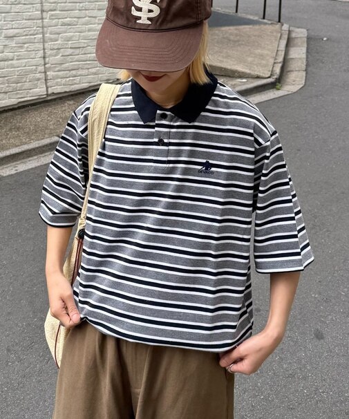 【GEVACO/ゲバコ】半袖カノコポロシャツ