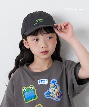 【KIDS】【TOY STORY/トイ・ストーリー】シルエット刺繍ロゴCAP