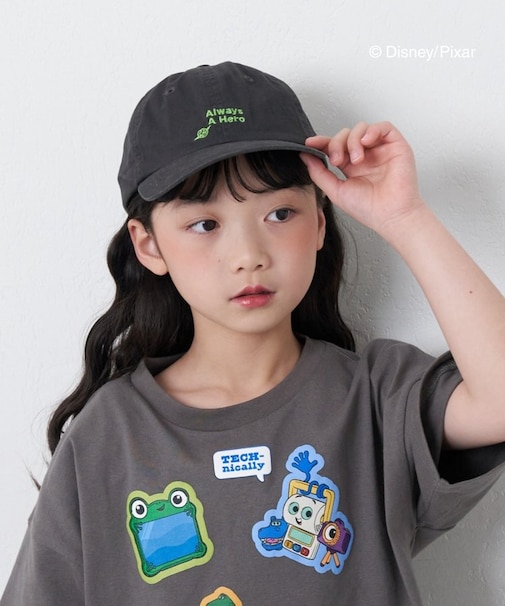 【KIDS】【TOY STORY/トイ・ストーリー】シルエット刺繍ロゴCAP