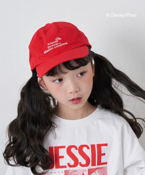 【KIDS】【TOY STORY/トイ・ストーリー】シルエット刺繍ロゴCAP