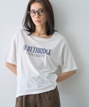 ∴【接触冷感】ロゴプリントTee