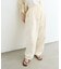 【3サイズ展開/接触冷感】ピコレースツイルバレルパンツ