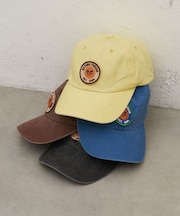 :ピグメント加工ワッペンキャップ