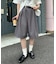 【UNISEX】タックワイドハーフパンツ