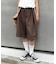 【UNISEX】タックワイドハーフパンツ