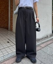 【ユニセックス】エアリーストレッチワイドパンツ
