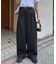【ユニセックス】エアリーストレッチワイドパンツ