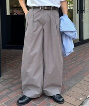 【ユニセックス】エアリーストレッチワイドパンツ