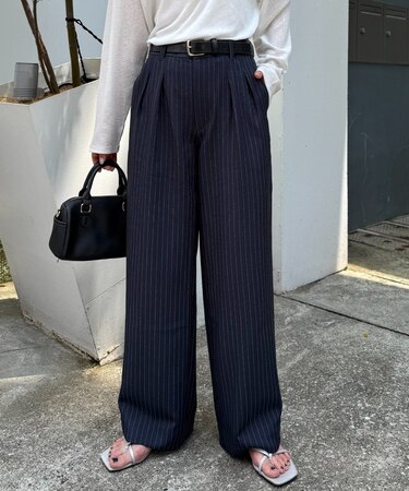 【ユニセックス】エアリーストレッチワイドパンツ