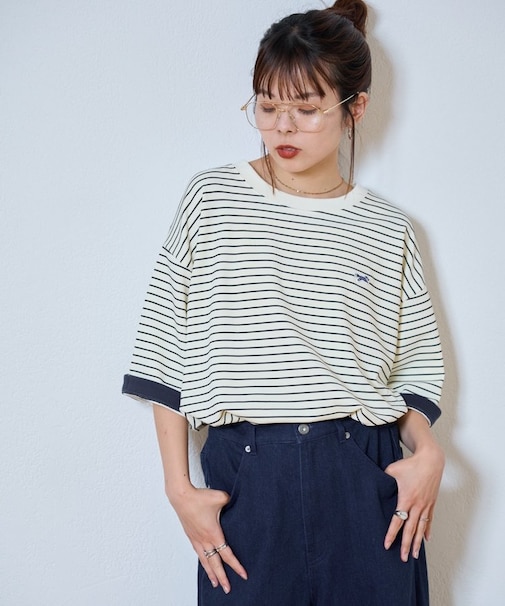 【PENNEYS/ペニーズ】別注THE FOX配色裏メッシュTEE