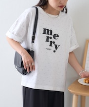 ドットロゴプリントTee