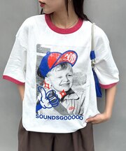 【SOUNDS GOOOOD】落書きリンガーTEE