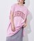 【etsinta】ビジュー付カレッジノースリ
