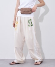 【etsinta】メッシュバレルイージーパンツ
