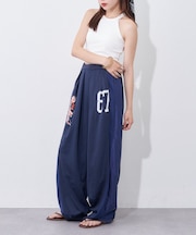 【etsinta】メッシュバレルイージーパンツ