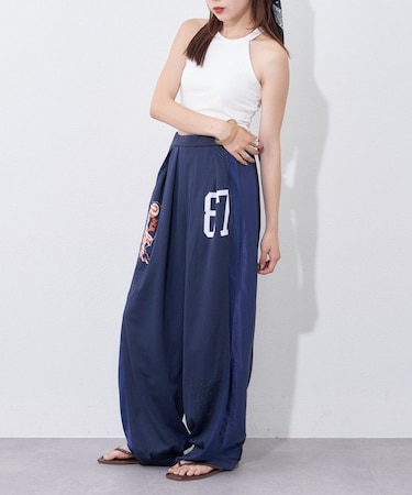 【etsinta】メッシュバレルイージーパンツ