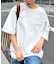 配色フェイクレイヤードTee