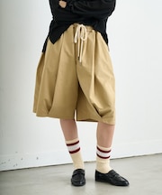タックハーフボリュームワイドパンツ/WEB限定カラー・プラスサイズあり