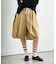 タックハーフボリュームワイドパンツ/WEB限定カラー・プラスサイズあり