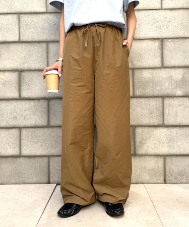 【GEVACO】ドローコードワイドパンツ