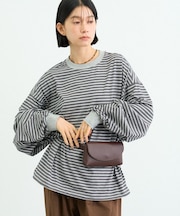 オーバーサイズマルチボーダーロンTee