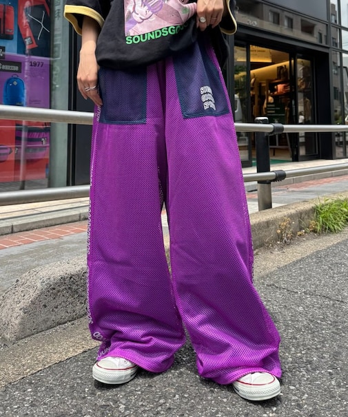 【SOUNDS GOOOOD】リバーシブルメッシュパンツ