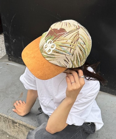 【SOUNDS GOOOOD】ゴブラン柄キャップ