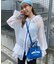 【HELLO.SANFRANCISCO】アソート柄フリルシアーパーカー