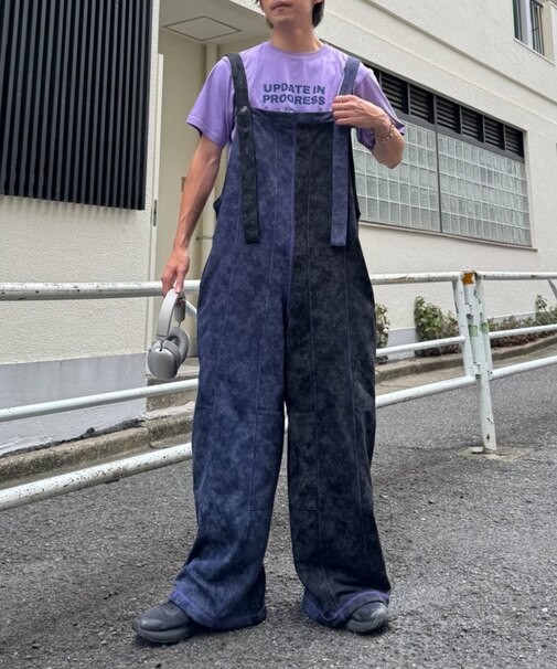 【SOUNDS GOOOOD】裏毛サロペット