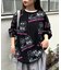 【SOUNDS GOOOOD】モンスター総柄ワッフルプリントロンTEE