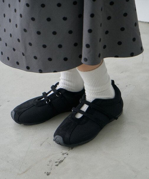 :【TYNNE.】【軽量/サイズ展開豊富】メリージェーンスニーカー