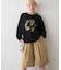 ニュアンス柄プリント2WAYワッフルロンTEE