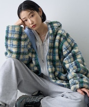 【WEB限定】2WAYリバーシブル撥水ナイロンボアブルゾン