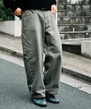 ヘビーツイルワイドペインターカーブパンツ