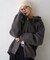【UNISEX】製品染めダンボールジップパーカー/WEB限定カラーあり