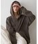 【UNISEX】製品染めダンボールジップパーカー/WEB限定カラーあり