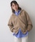 【UNISEX】製品染めダンボールジップパーカー/WEB限定カラーあり