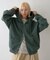 【UNISEX】製品染めダンボールジップパーカー/WEB限定カラーあり