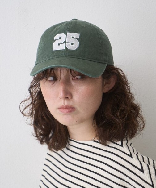 25ナンバリングキャンパスキャップ