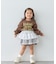 【KIDS/ZOZO限定カラーあり】らくがき風フロッキーロゴミニワンピチュニック