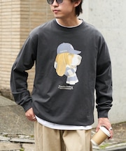【Franklin Climbing】ヴィンテージDOGグラフィックロンTee
