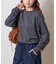 ビッグシルエットクルーネックスウェットロンTEE