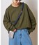 ビッグシルエットクルーネックスウェットロンTEE