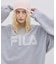 【 FILA 別注 】レースドッキング裏毛クルースウェット