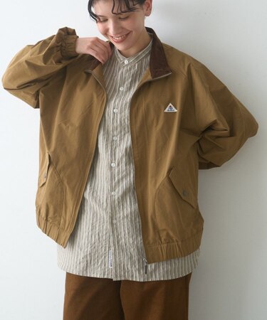 【GEVACO】ナイロンスタンドカラーブルゾン
