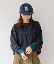 スウェットライクヴィンテージニット