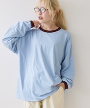 ダブルフェイスリバーシブルロンTEE