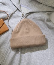 【WEB限定】【8色展開】ロールアップカラーニットビーニー